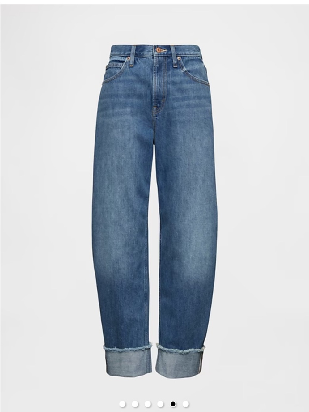 High-Rise Blue Jeans for Women